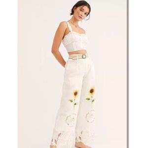 Fillyboo Sunflower Printed Pants